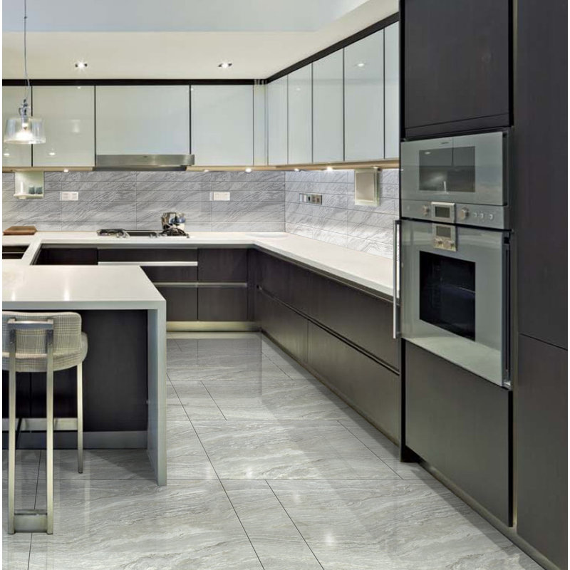 Supreme Tile Amazon 16" x 32" Porcelain Stone Look Tile Wayfair